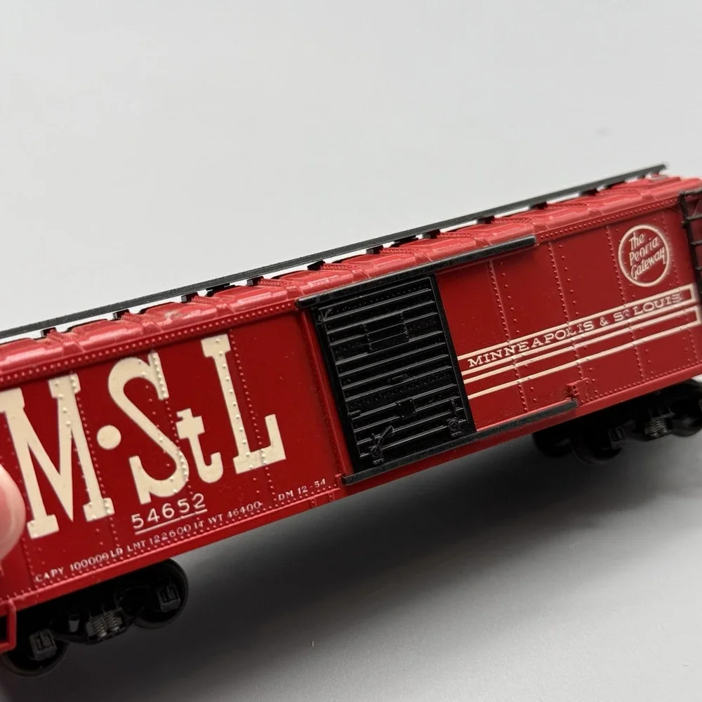 Rivarossi HO Scale M&StL 54652 Boxcar Minneapolis St Louis Peoria Gateway Italy